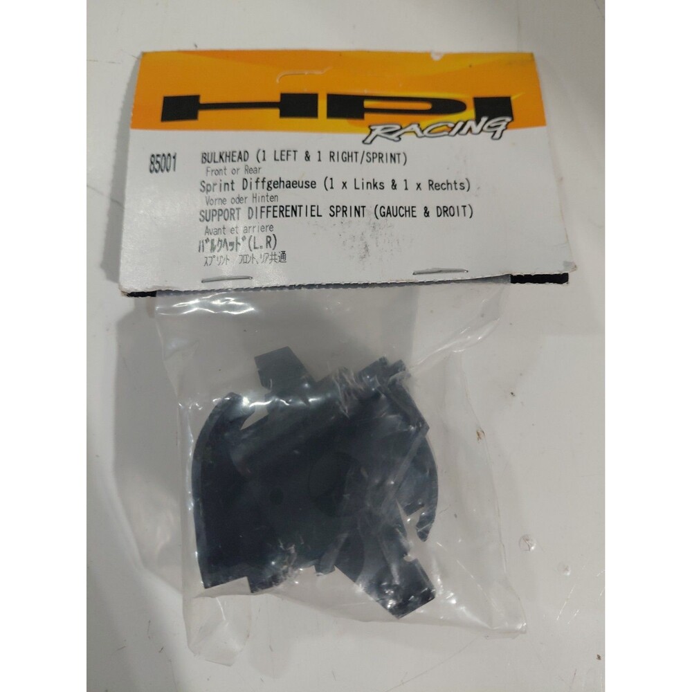 New HPI Racing 85001 R/C Part  Left & Right Bulkhead For Sprint